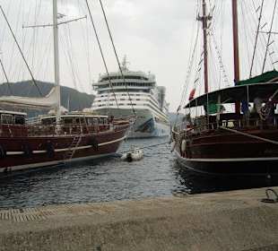 Ausblick aus dem Pasha Restaurant