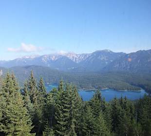 Eibsee aus der Zugspitzbahn