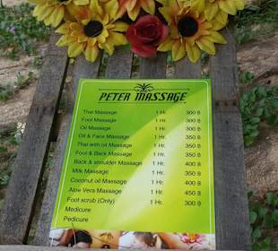 Angebotene Massagen vomTeam