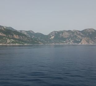 Die ersten Landsichtungen von Marmaris 