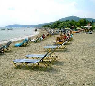Sandstrand von Moraitika