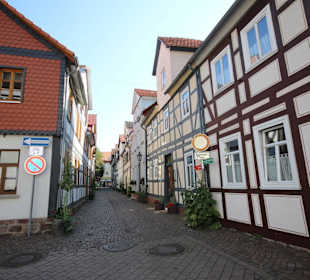 Viel Fachwerk im Zentrum