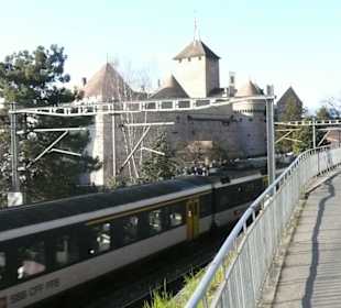 Chateau Chillon am Genfer See