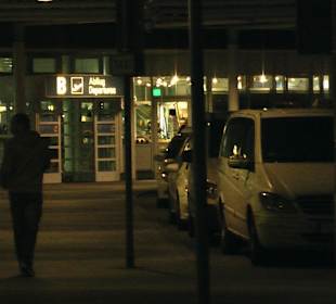 Taxis vor dem Gate C 