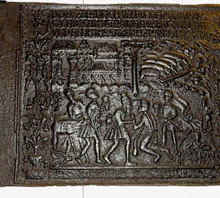 Ofenplatte aus Homberger Fertigung