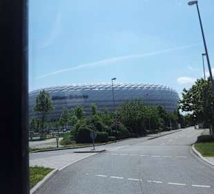 On the way to allianz arena