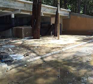 Trauriger Rest der Surin Beach Oktober 14