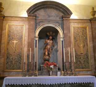 Besichtigung der Kirche / Iglesia de San Agustin