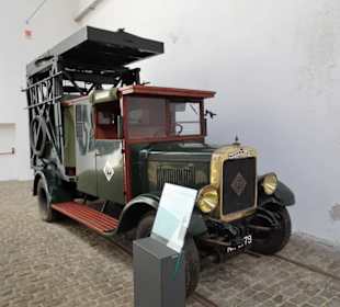 Technische Fahrzeuge im Straßenbahnmuseum