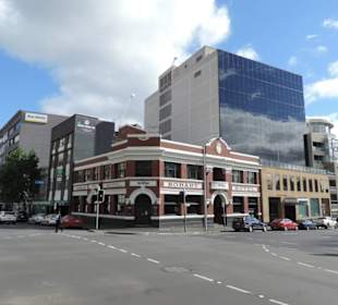 Mit dem Hop on Hop off Bus in Hobart unterwegs