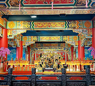 Maokong Gondel -  Rund um Tempel Station