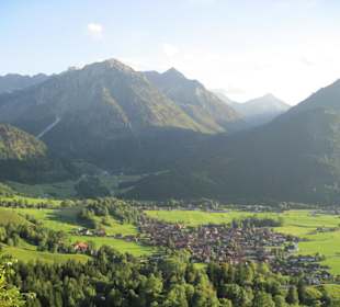 Blick ins Ostrachtal