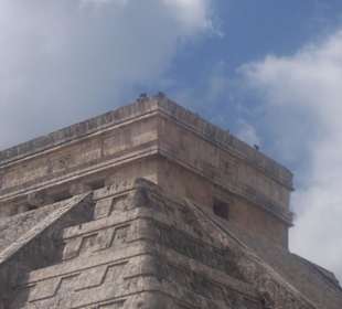 Detailaufnahme Kukulkan-Pyramide 