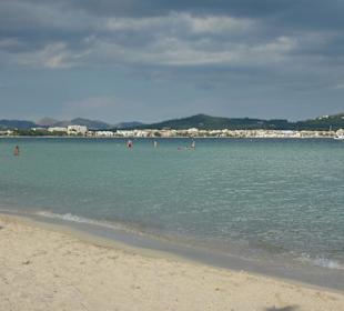 Der Strand ein Traum, besser geht nicht
