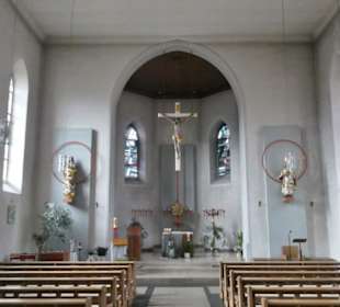 Die katholische Kirche St. Alfons von Maßbach