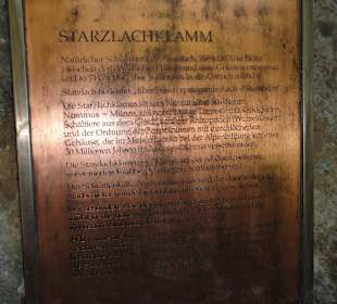 Beschreibung Starzlachklamm