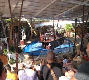 Marineland, Papageienshow