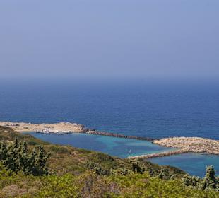 Malerische Limnionas Bucht