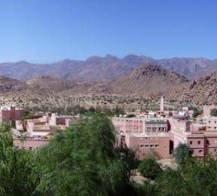 Panoramaaufnahme von Tafraoute