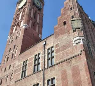 Blick zum Ratusz Głównego Miasta