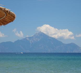 Blick auf den Athos