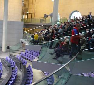 Sitzungssaal im Bundestag