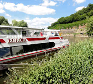 Die "Europa" an der Fulda