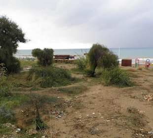 Am Oststrand bei der Umrundung Antik-Side