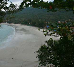 Strand in der Dämmerung