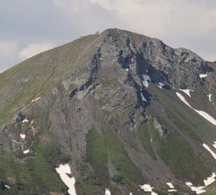 Blick vom Lagazuoi auf den Col di Lana