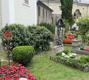Im Petersfriedhof, Friedhof der Erzabtei St. Peter