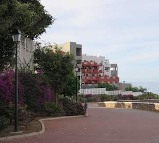 Promenade auch jenseits des Meeres schön