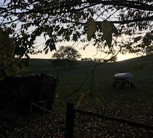 Sonnenuntergang beim Bremhof