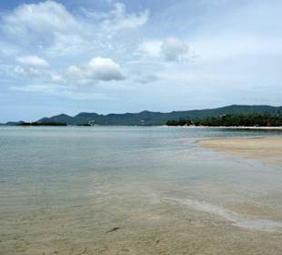 Strand von Chaweng ganz im Norden