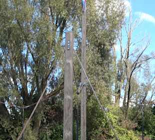 Schaukelweg an der Donau