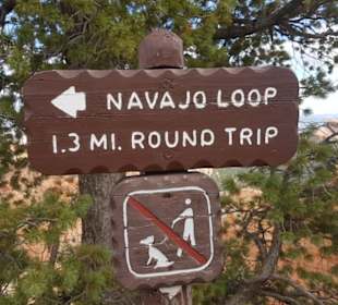 Einer der vielen sehenswerten Trails