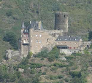 Die Burg Katz aus dem 14. Jahrhundert