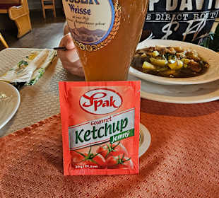 Ketchup aus der Tüte :-((