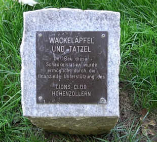 Schaukelweg an der Donau