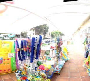 Beachshop-Terrasse