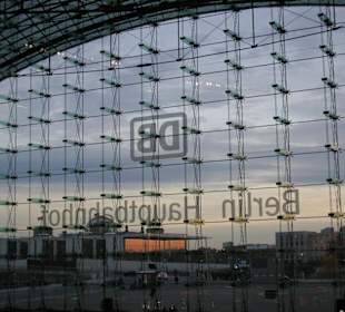 Panorama da Hauptbahnhof al tramonto