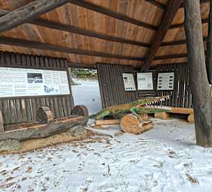 Rastplatz und Beschreibungen