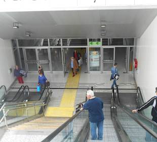 Rolltreppen nach unten