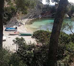 Bucht mit Fischerbooten