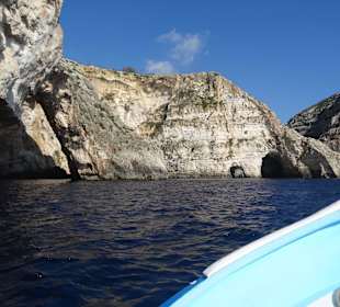 Pendeln zwischen den Grotten