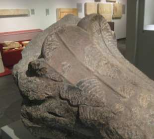 Ägy. / Kapitell Palmblattsäule: 2426-2416 v. Chr.