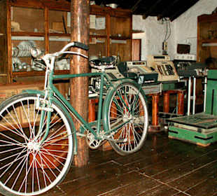 Bescheidenes Museum im Restaurant Las Canadas