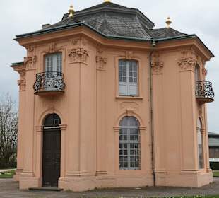 Das ehemalige Teehaus Pagodenburg in Rastatt