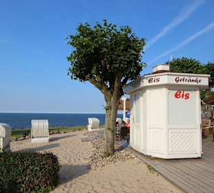 Die Selbstbedienungs "Beach Lounge"