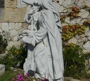 Statue im Garten